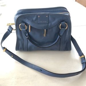 Marc Jacobs Wellington Satchel Bag, Denim Blue